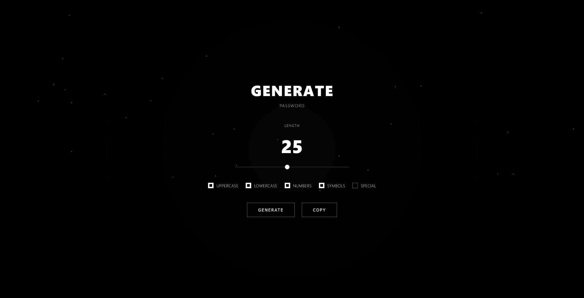 Password Generator